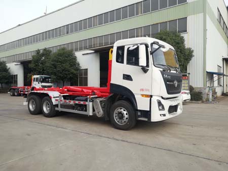 三聯(lián)牌YSY5255ZXXE6車廂可卸式垃圾車公告圖片