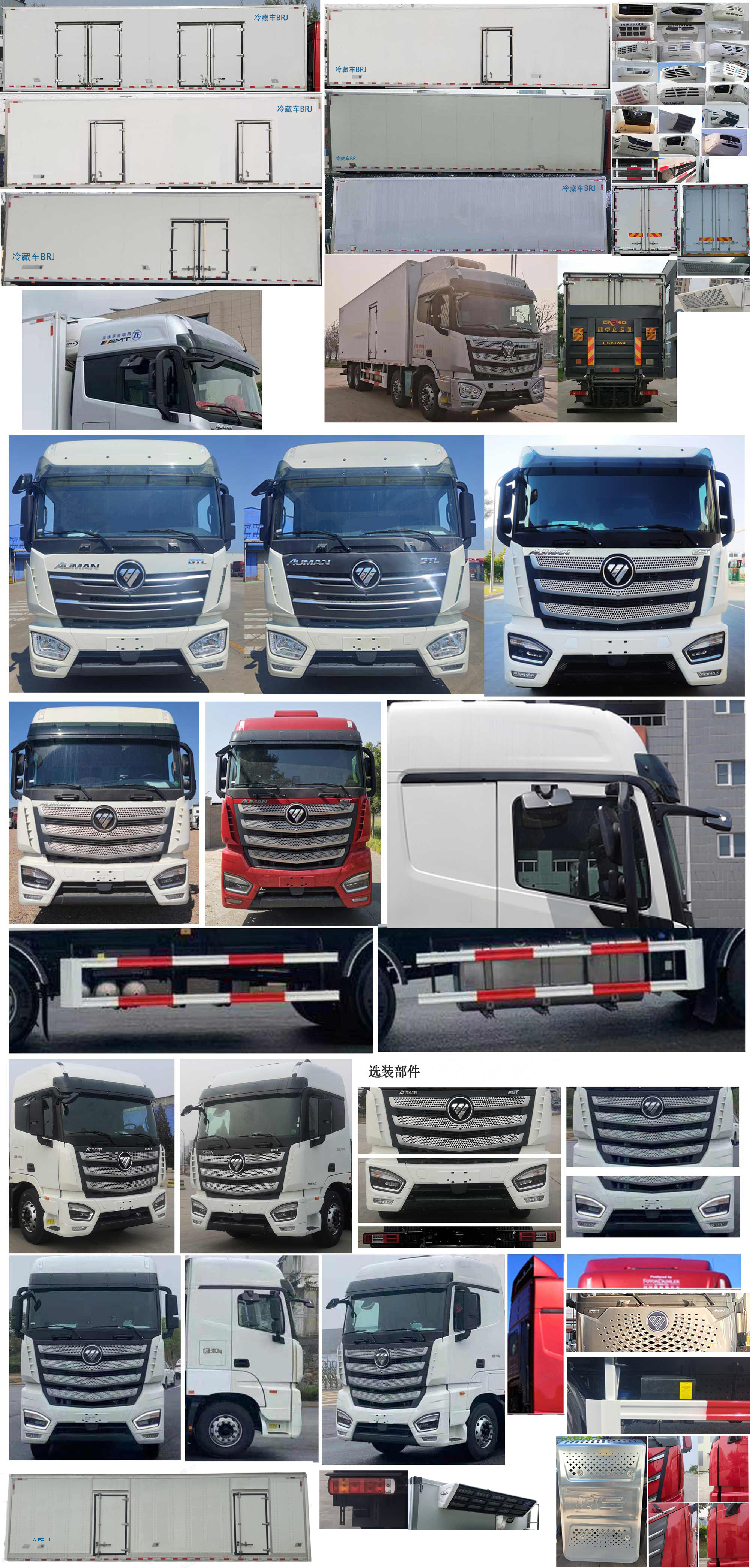 歐曼牌BJ5319XLCY6GRL-01冷藏車公告圖片