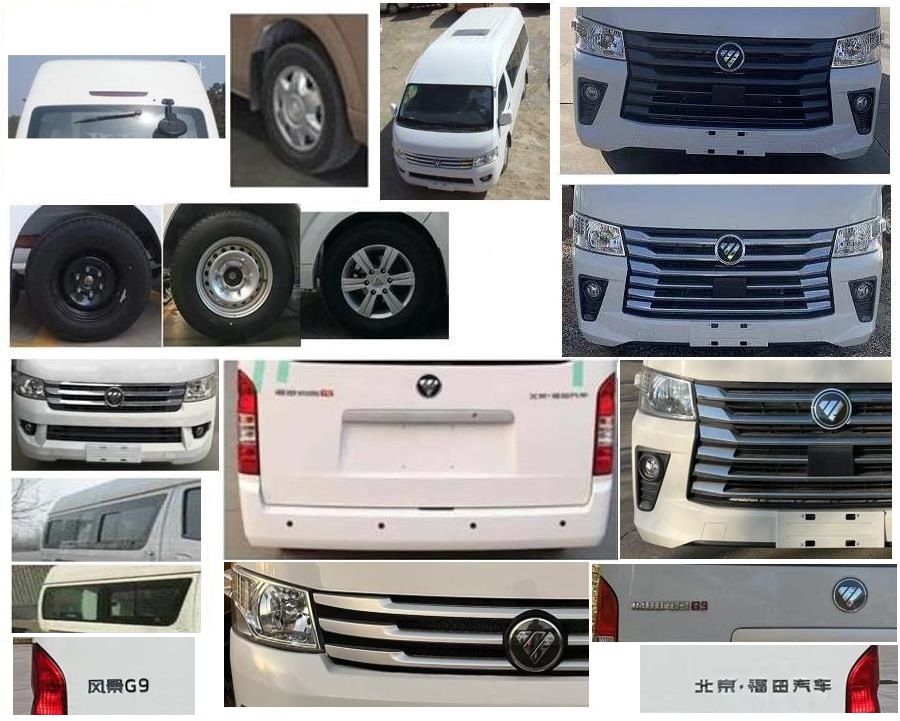 福田牌BJ5039XBY-E1殡仪车公告图片