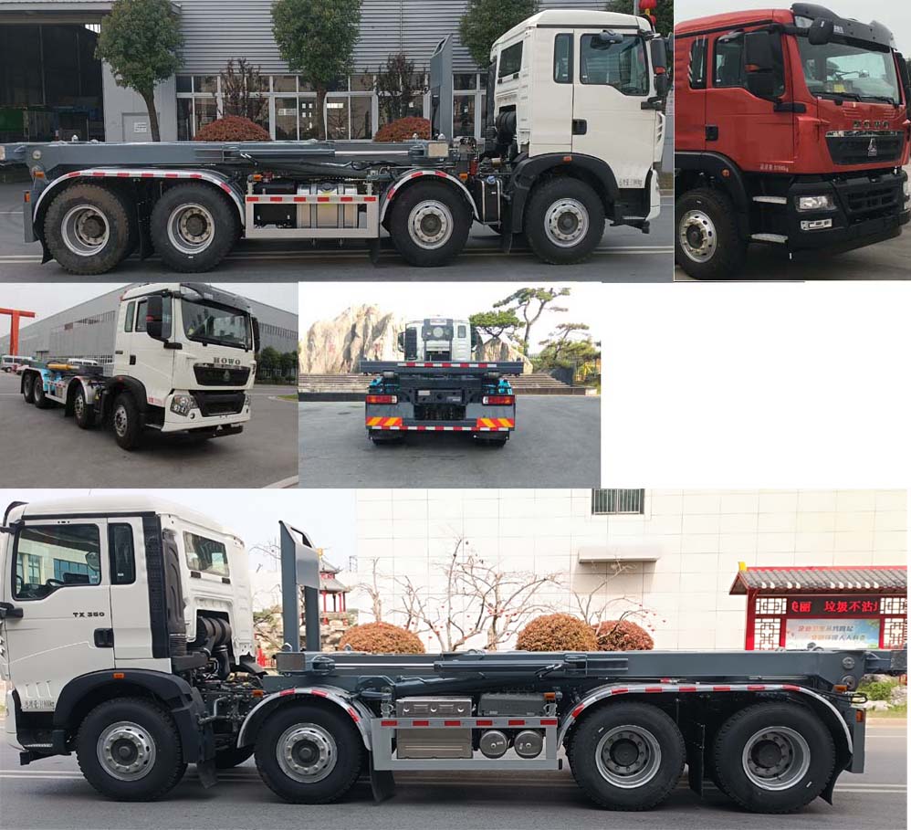 金驫牌YJW5311ZXXE6车厢可卸式垃圾车公告图片