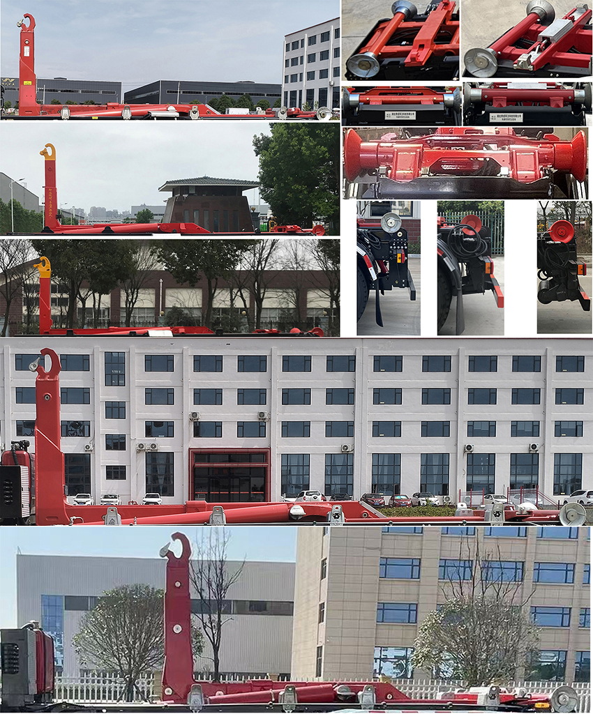 帝王环卫牌HDW5255ZXXE6车厢可卸式垃圾车公告图片