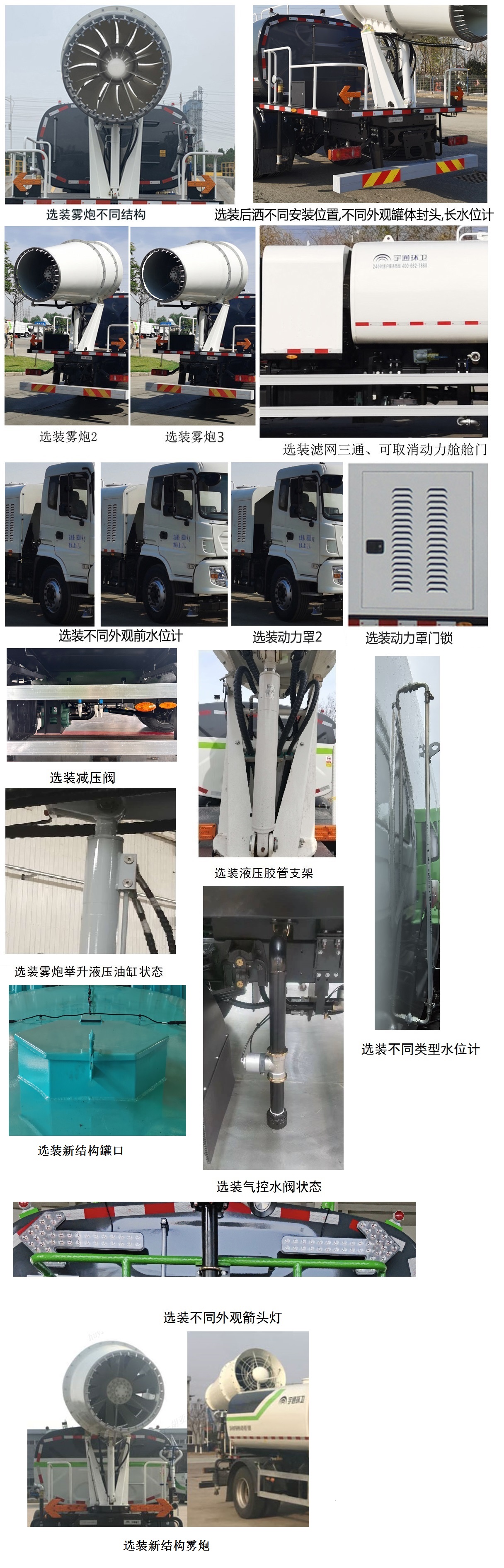 宇通牌YTZ5180TDYT0D6多功能抑尘车公告图片