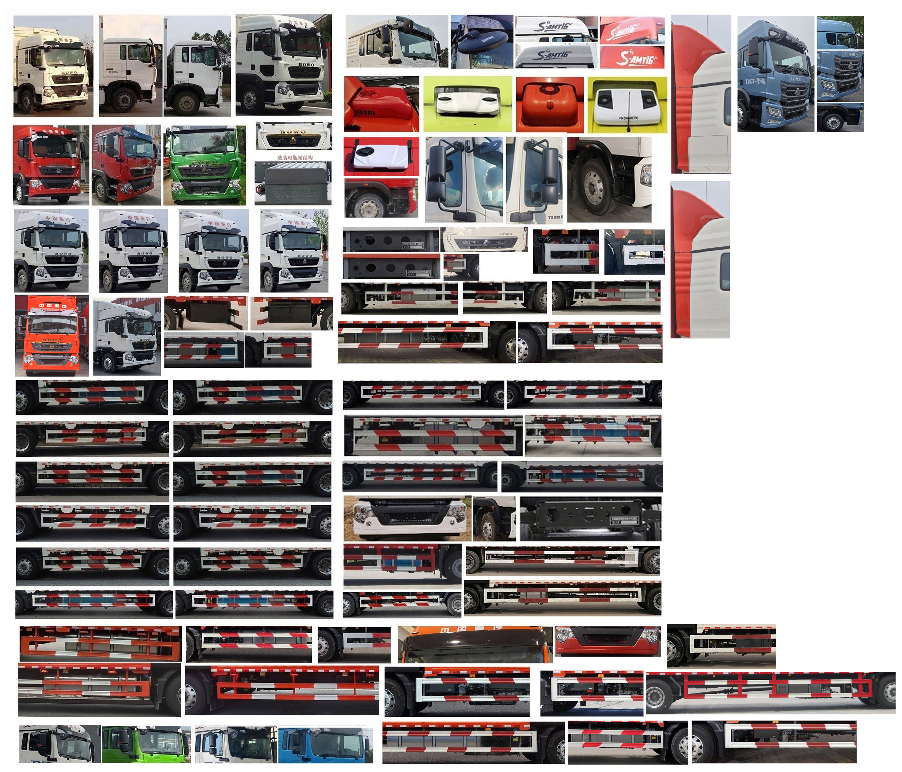 豪沃牌ZZ5187XYKN711GF1翼開啟廂式車公告圖片