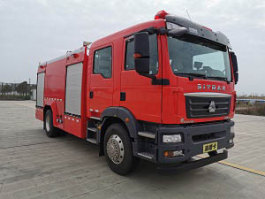 捷达消防牌SJD5171GXFPM60/SDA泡沫消防车