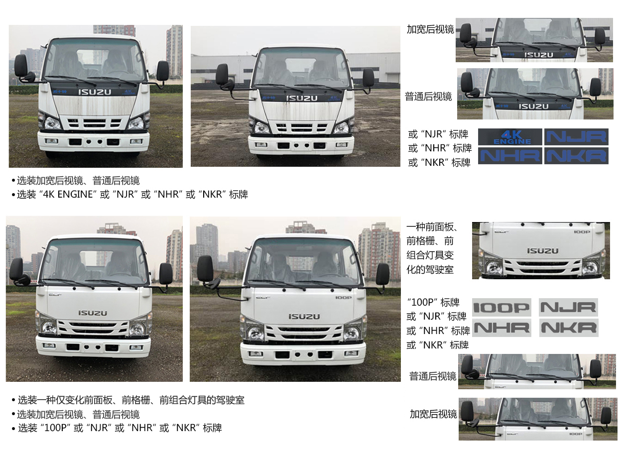 沃达特牌QHJ5071ZZZ自装卸式垃圾车公告图片