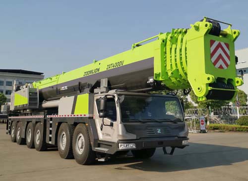 中联牌ZLJ5722JQZ400V全地面起重机