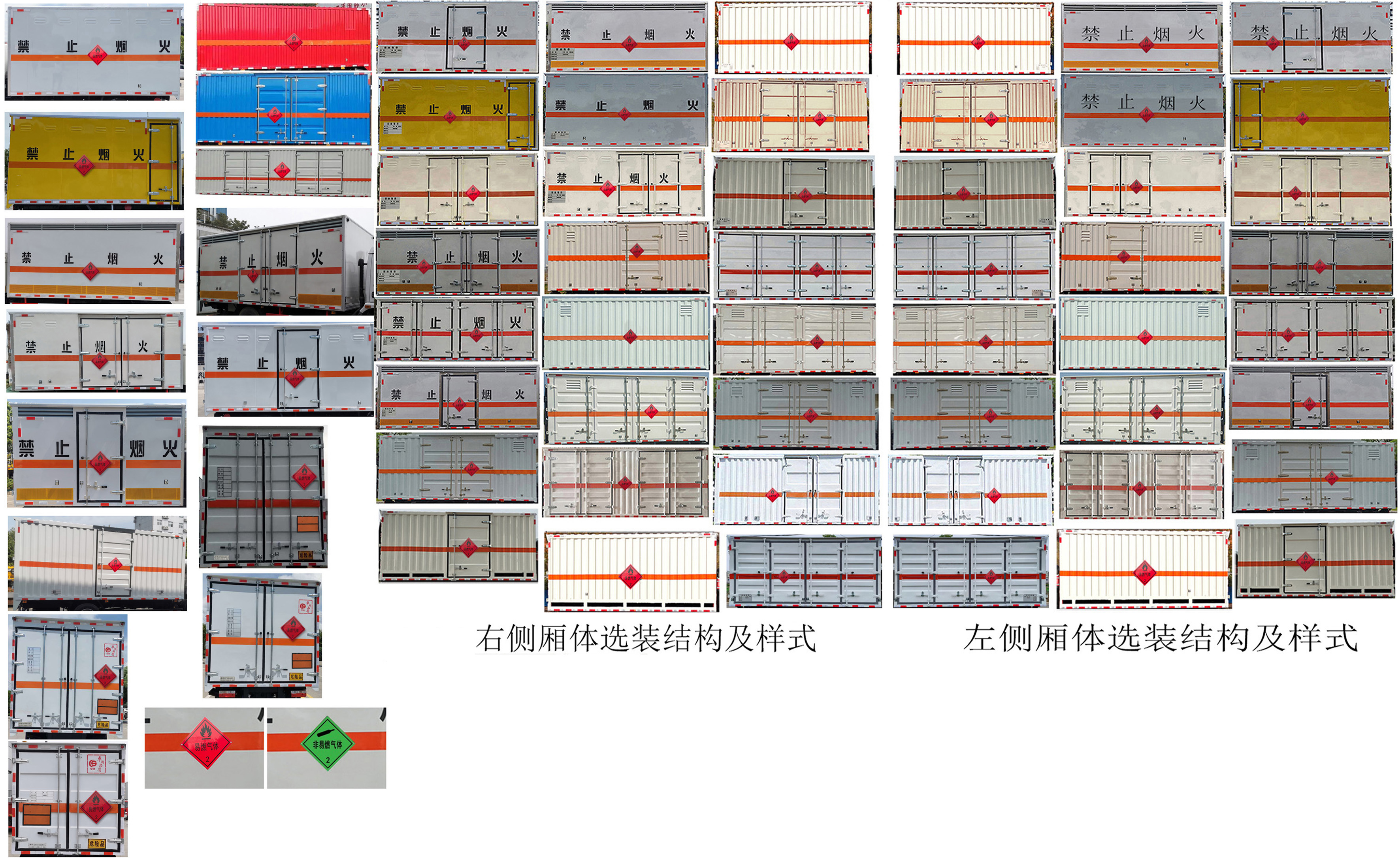 楚胜牌CSC5048XRQB6易燃气体厢式运输车公告图片