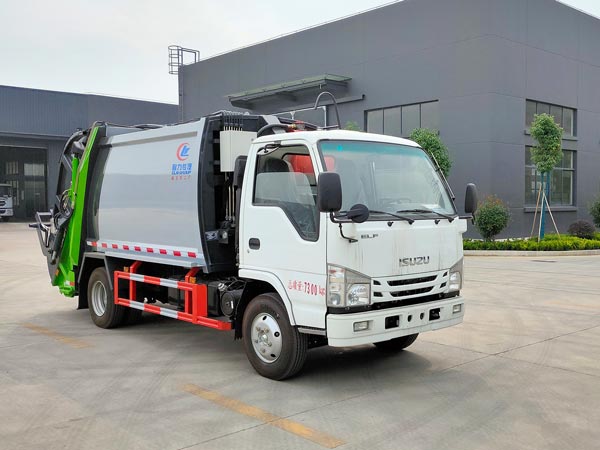 CLW5070ZYSQ6 程力威牌压缩式垃圾车图片