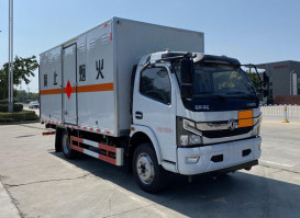易燃气体厢式运输车