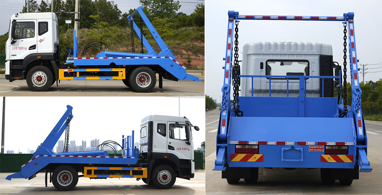 凱力風牌KLF5160ZBSE6擺臂式垃圾車公告圖片
