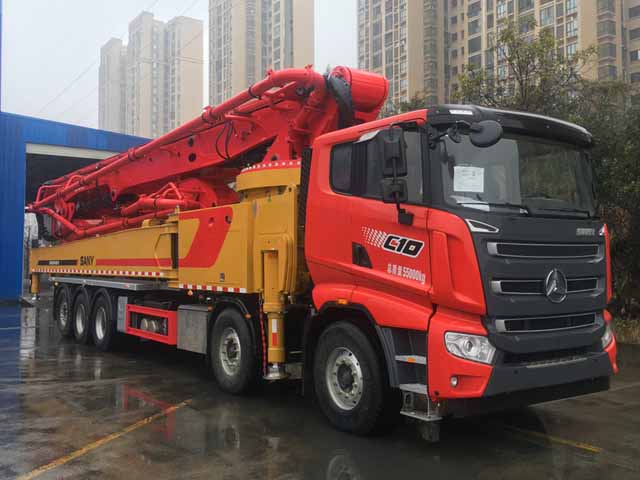 三一牌SYM5550THB混凝土泵车