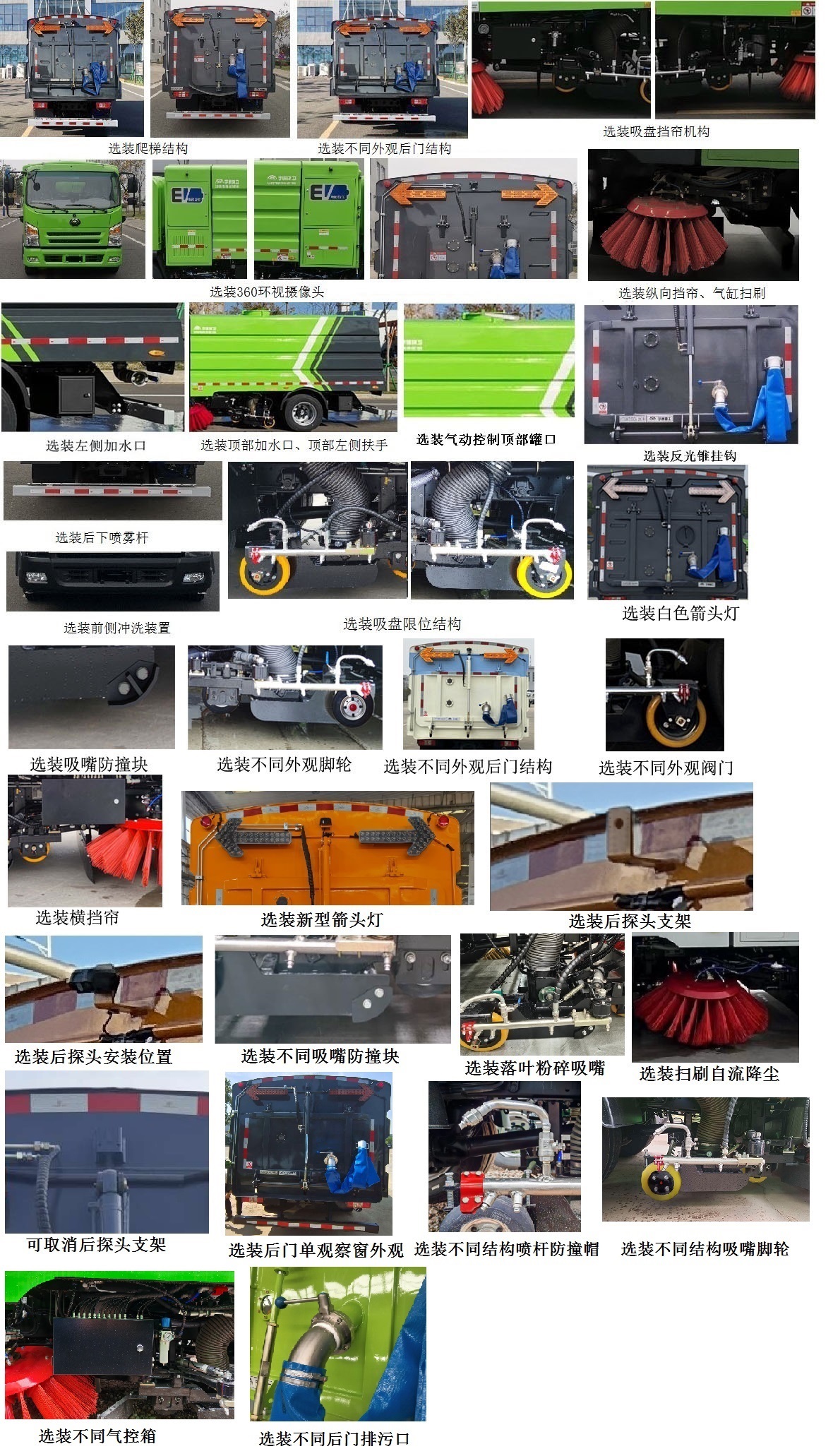 宇通牌YTZ5102TXSD0BEV纯电动洗扫车公告图片