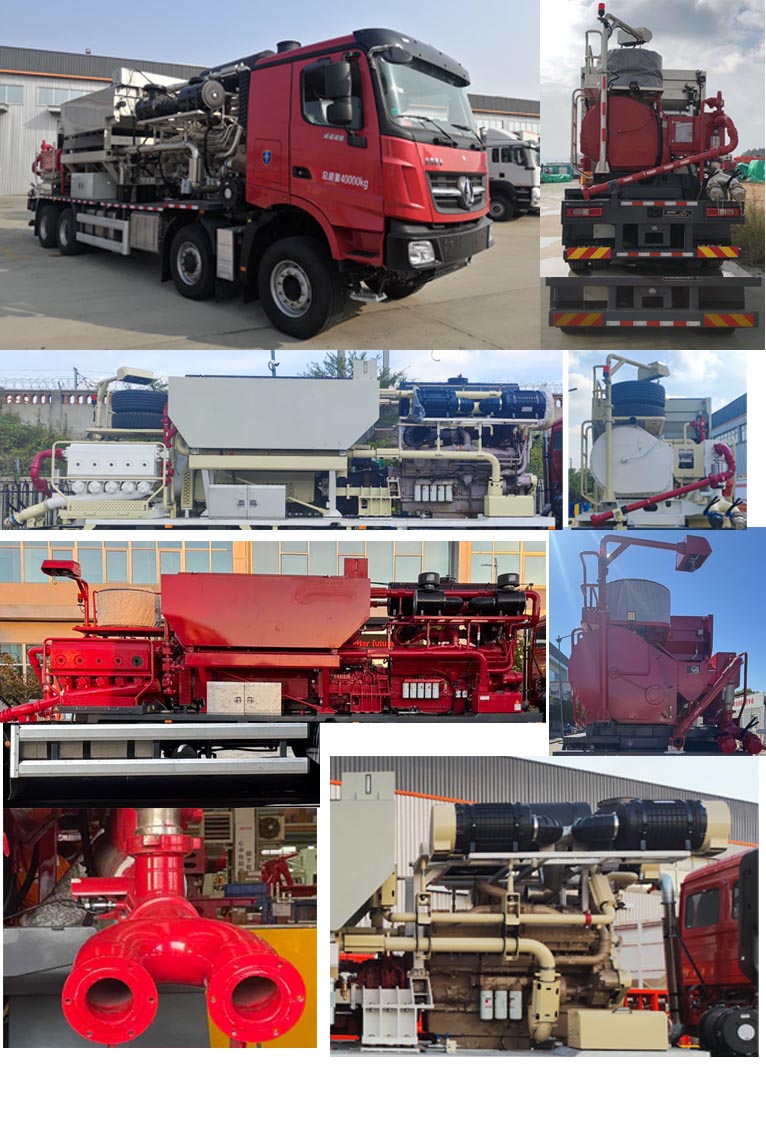 杰瑞牌JR5406TYL压裂车公告图片