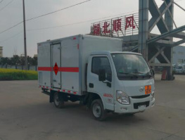 易燃气体厢式运输车