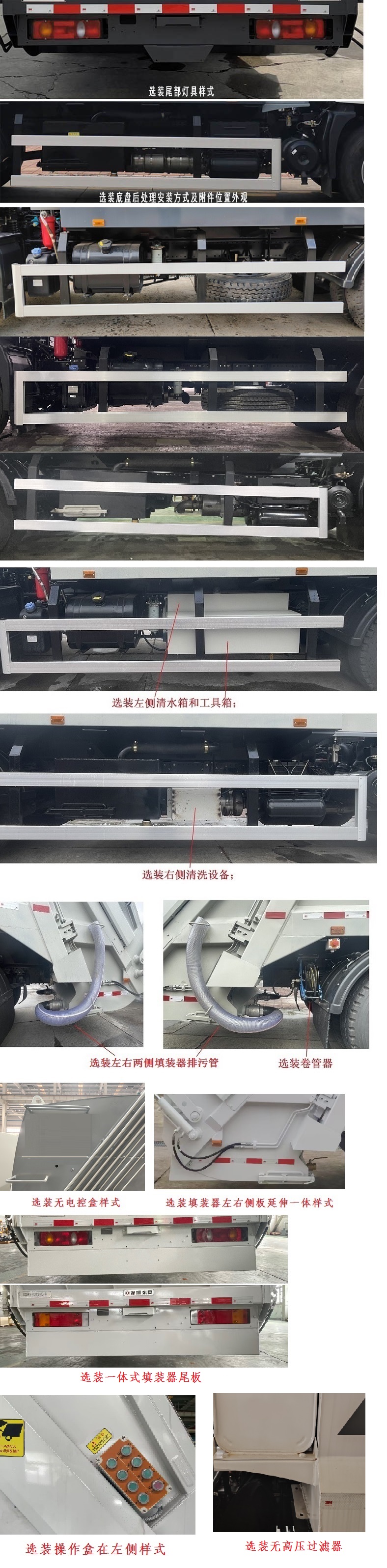 东风牌EQ5185ZYSS6压缩式垃圾车公告图片