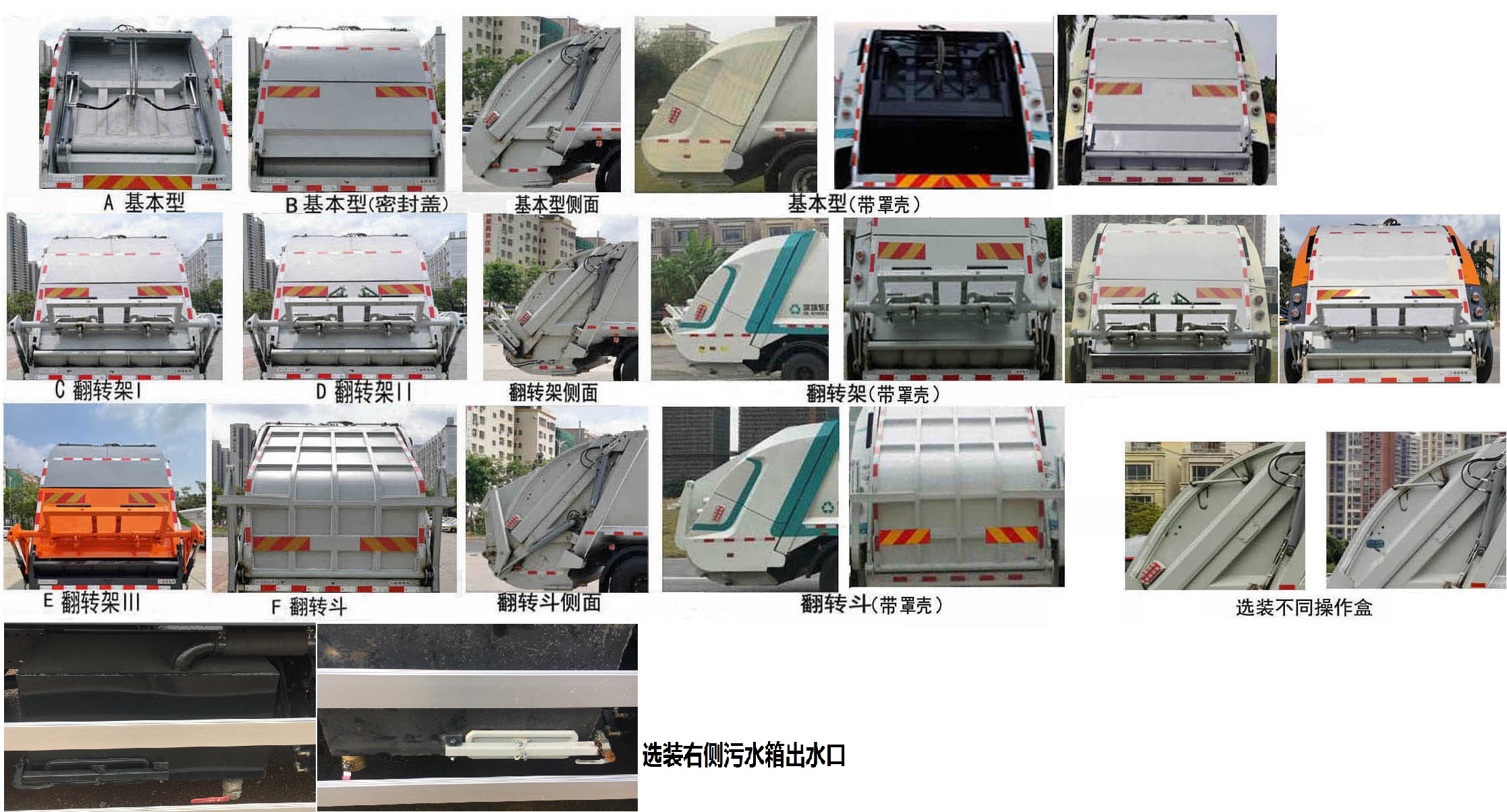 東風(fēng)牌EQ5125ZYSS6壓縮式垃圾車公告圖片