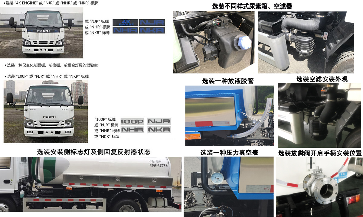 三力牌CGJ5071GXEQLE6吸粪车公告图片