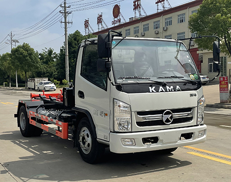 帝王環(huán)衛(wèi)牌HDW5040ZXXKMC6車廂可卸式垃圾車公告圖片