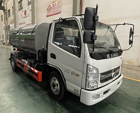 帝王環(huán)衛(wèi)牌HDW5040ZXXKMC6車廂可卸式垃圾車公告圖片