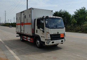 易燃气体厢式运输车
