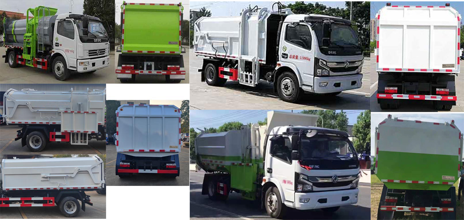 楚勝牌CSC5125ZZZ6自裝卸式垃圾車(chē)公告圖片