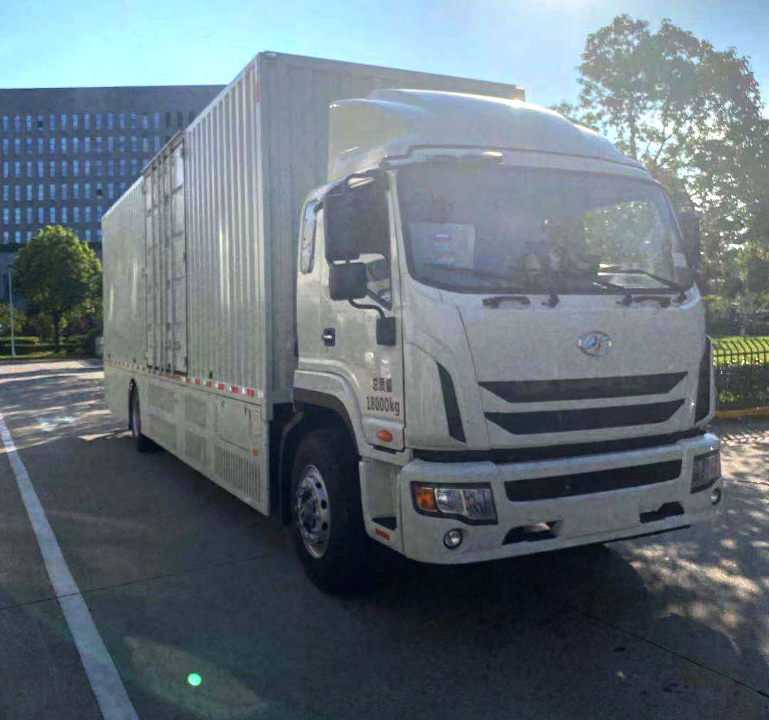KLQ5180XXYFCEV 海格牌燃料电池厢式运输车图片