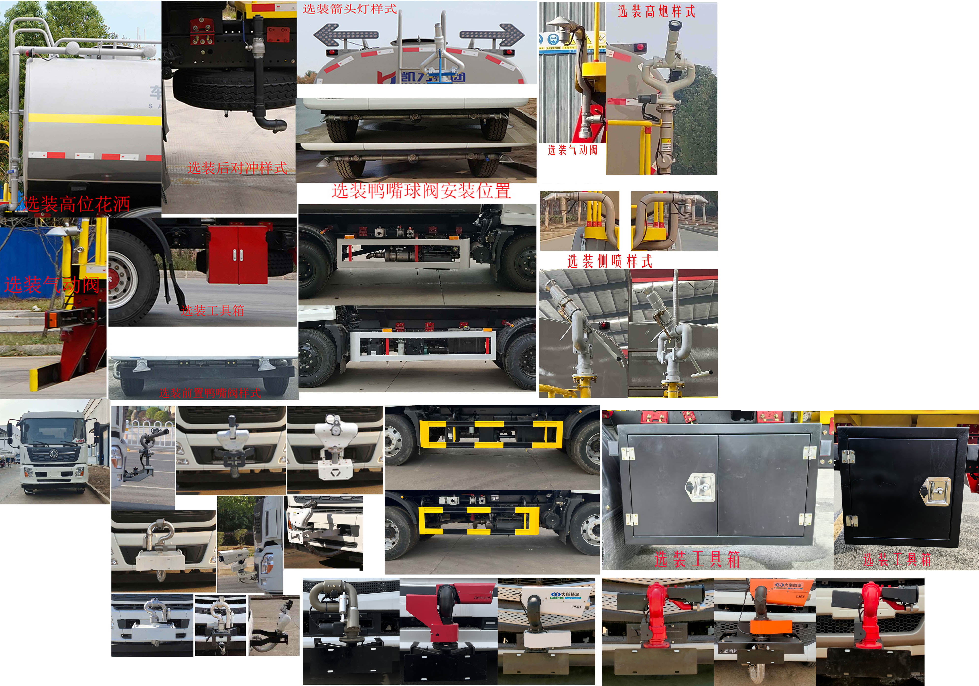 凯力风牌KLF5180GPSDF6绿化喷洒车公告图片