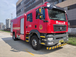 捷达消防牌SJD5191GXFPM80/SDA泡沫消防车