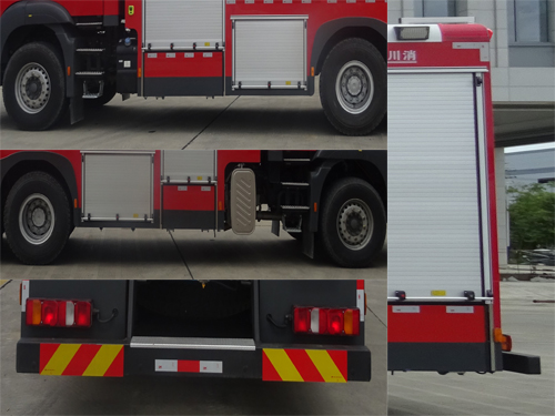 川消牌SXF5342GXFSG180水罐消防车公告图片