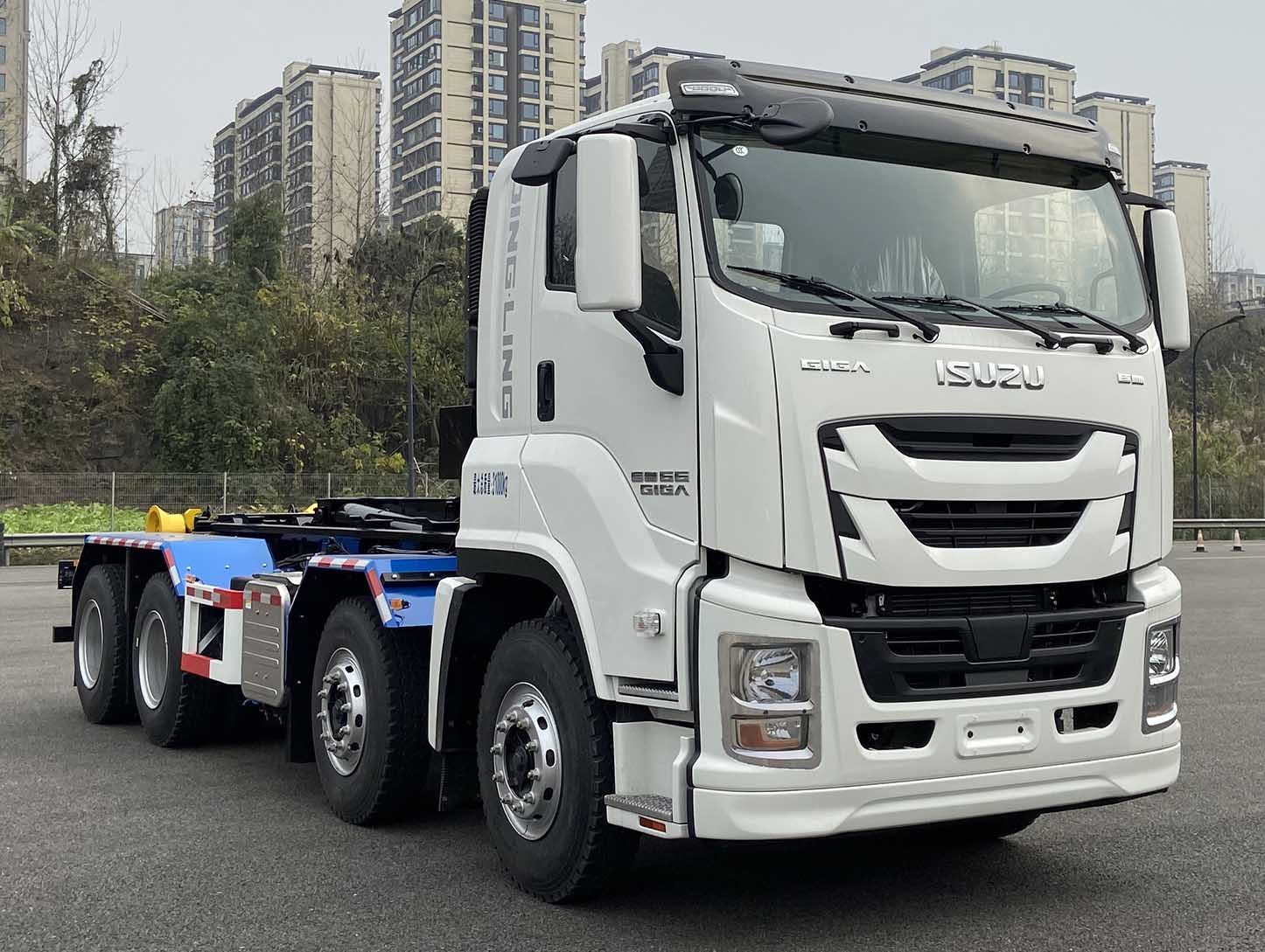 山花牌JHA5312ZXXQLC6车厢可卸式垃圾车