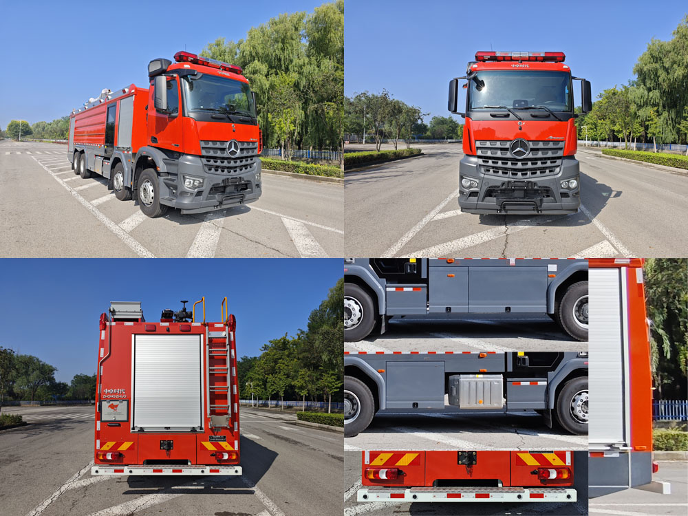 中卓时代牌ZXF5390GXFPM180/B6泡沫消防车公告图片