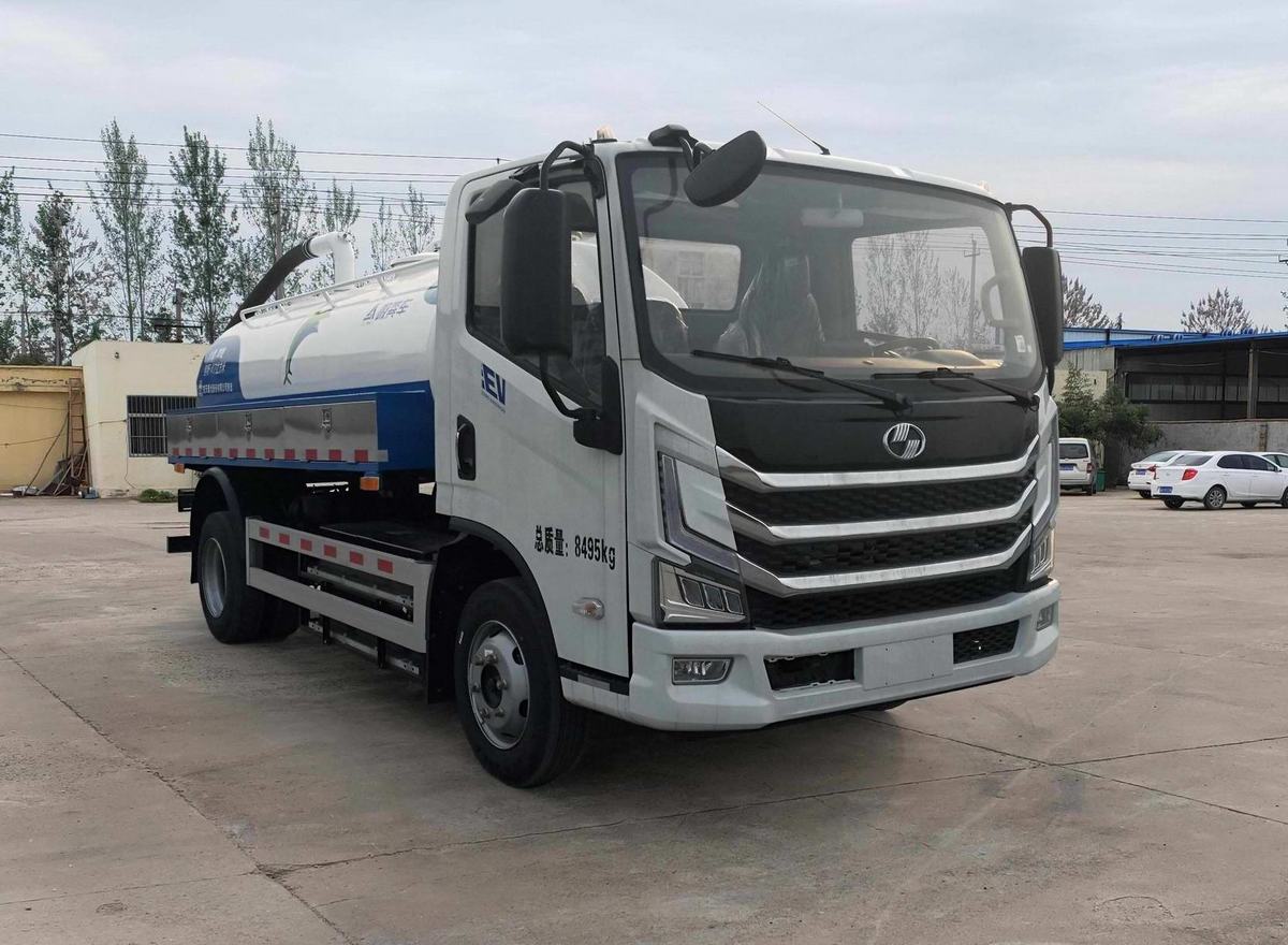三力牌CGJ5087GXESHBEV纯电动吸粪车