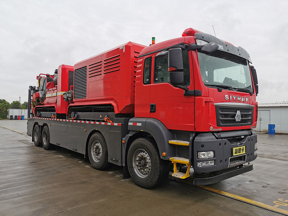 SJD5380TXFBP400/YDXZSDA型泵浦消防车图片