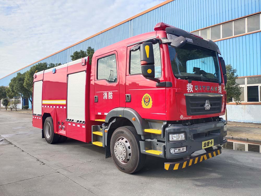 捷达消防牌SJD5171GXFSG60/SDA水罐消防车