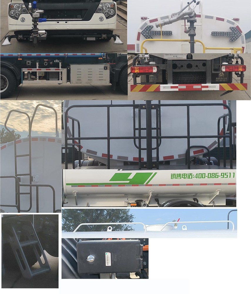 綠葉牌JYJ5187GSSEV純電動灑水車公告圖片