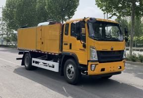 沥青路面热再生修补车