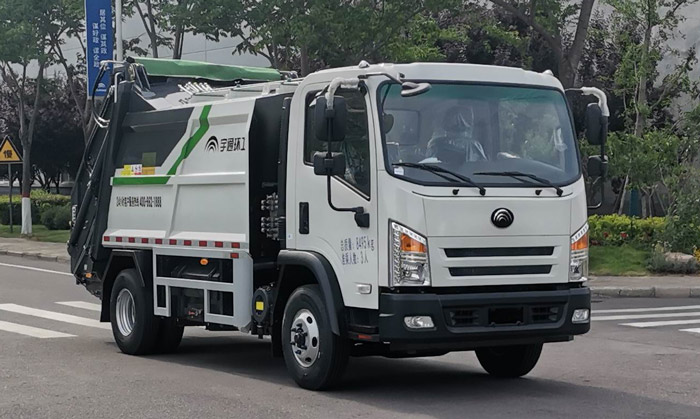 宇通牌YTZ5082ZYST0D6壓縮式垃圾車公告圖片