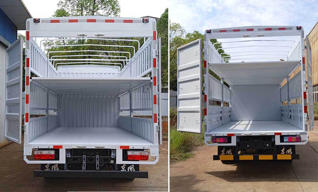 東風(fēng)牌DFA5040CCYEBEV4純電動(dòng)倉(cāng)柵式運(yùn)輸車(chē)公告圖片