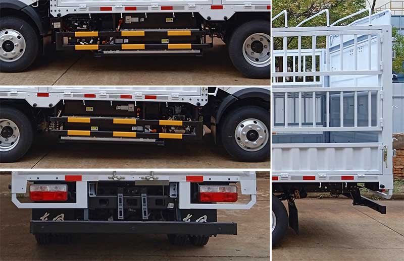 東風(fēng)牌DFA5040CCYEBEV4純電動(dòng)倉(cāng)柵式運(yùn)輸車(chē)公告圖片