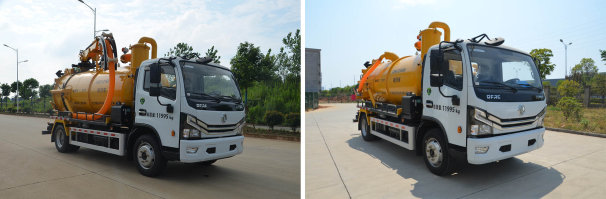 楷迩牌CEH5121GXW吸污车