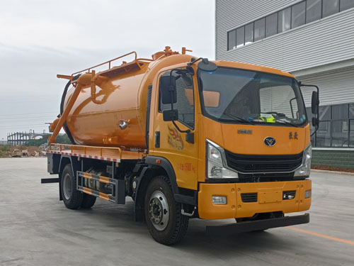 龙牧双星牌LMX5160GQWZZ6HX清洗吸污车