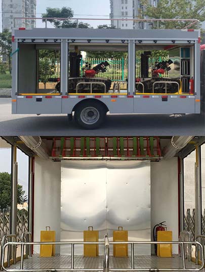 躍邁牌YMZ5071XZBEQ6裝備車公告圖片