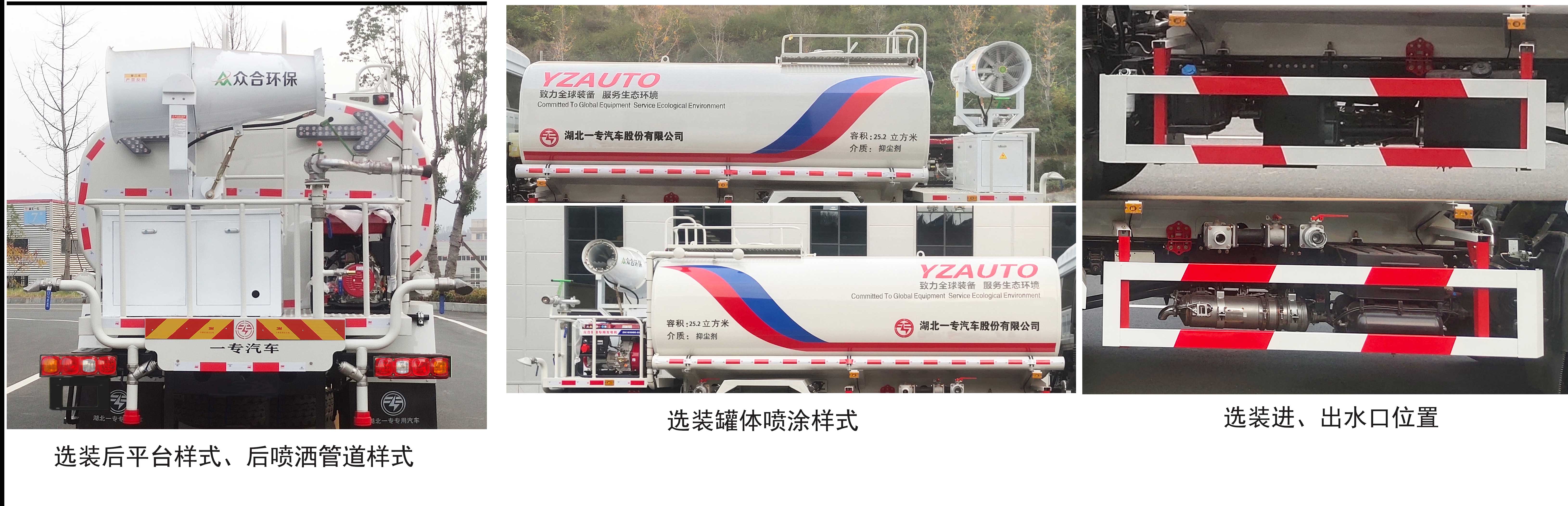 专致牌YZZ5310TDYSX6多功能抑尘车公告图片