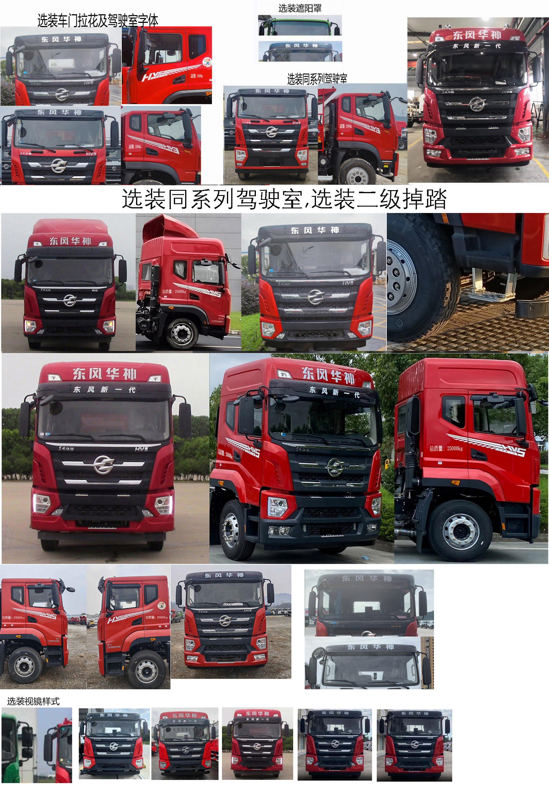 华神牌DFD5256XXYL6D21厢式运输车公告图片