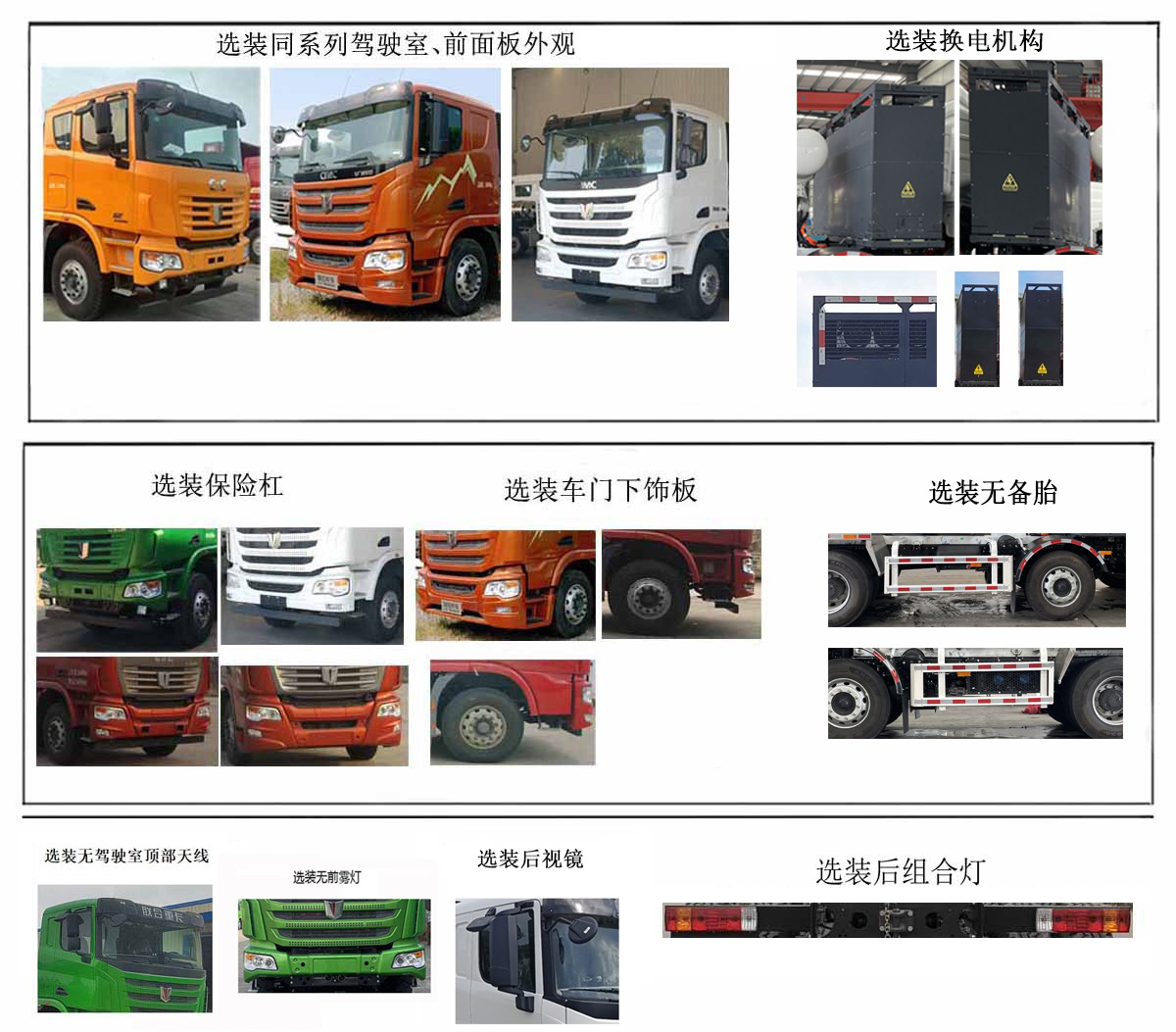 换电式纯电动混凝土搅拌运输车图片