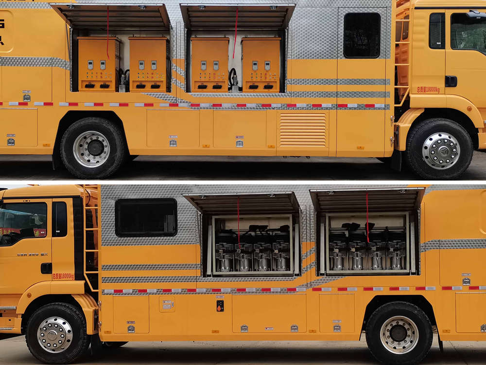 龍吸水牌FLG5180TPS106Z大流量排水搶險車公告圖片