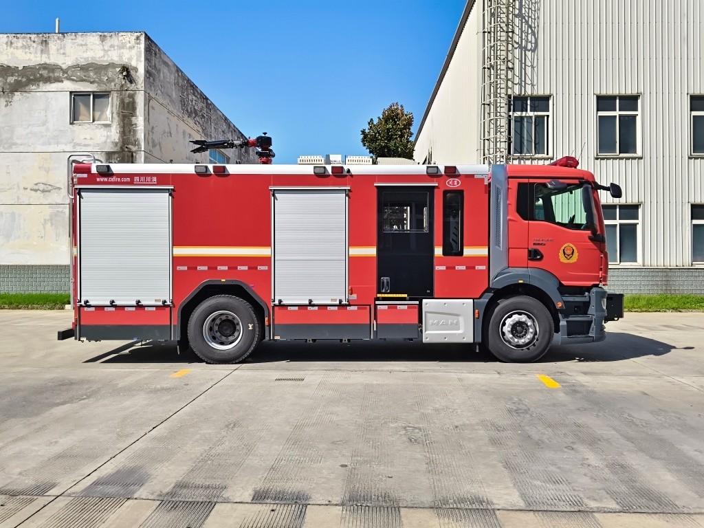 川消牌SXF5192GXFAP50/M1壓縮空氣泡沫消防車(chē)公告圖片