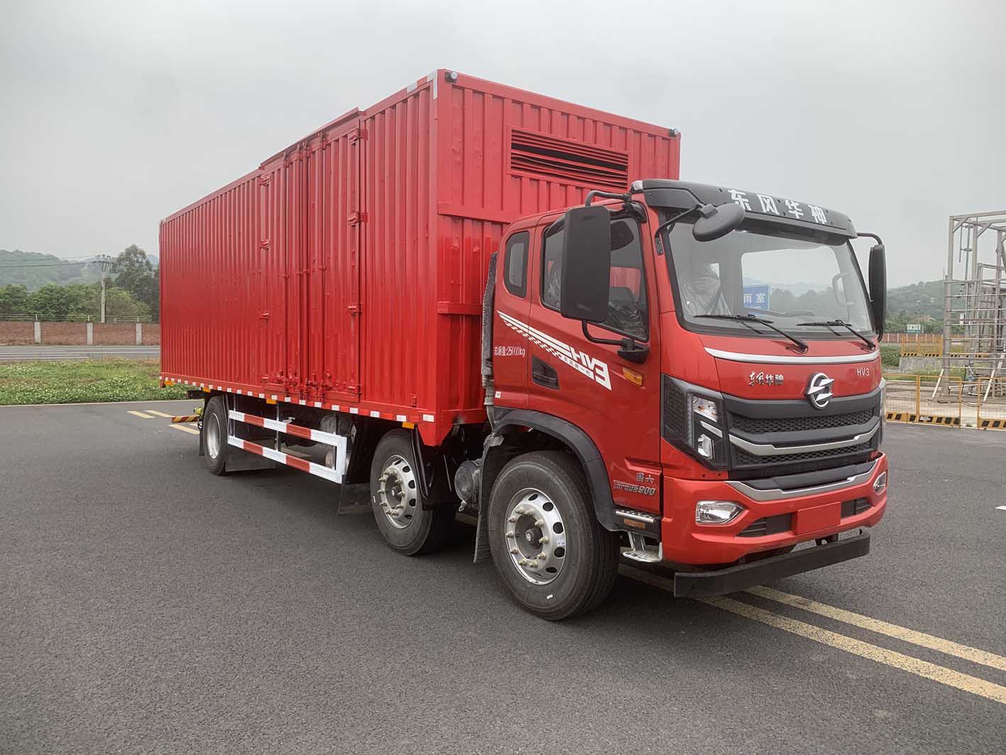 DFD5253XXYL6D12 华神牌厢式运输车图片