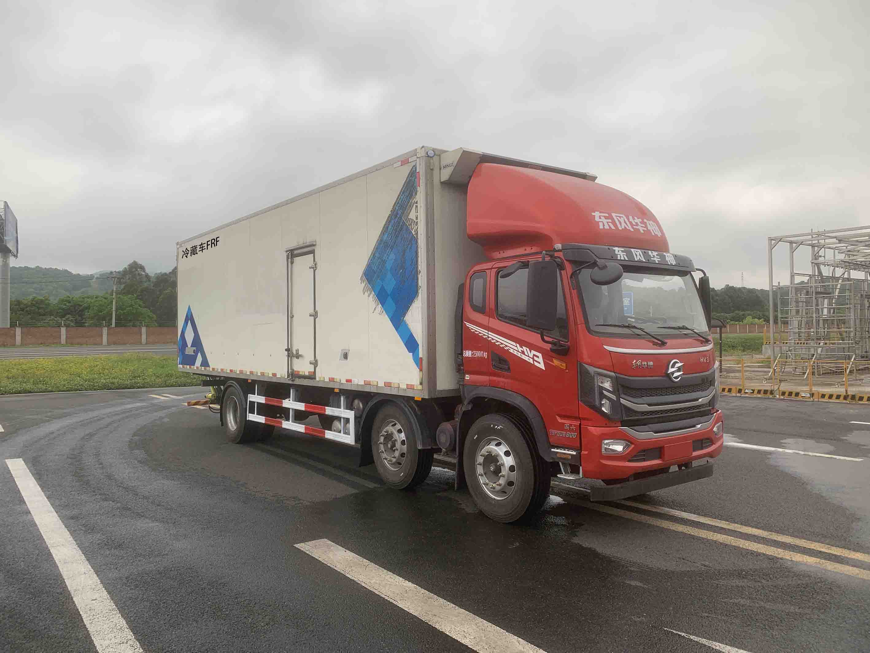 华神牌DFD5253XLCL6D12冷藏车