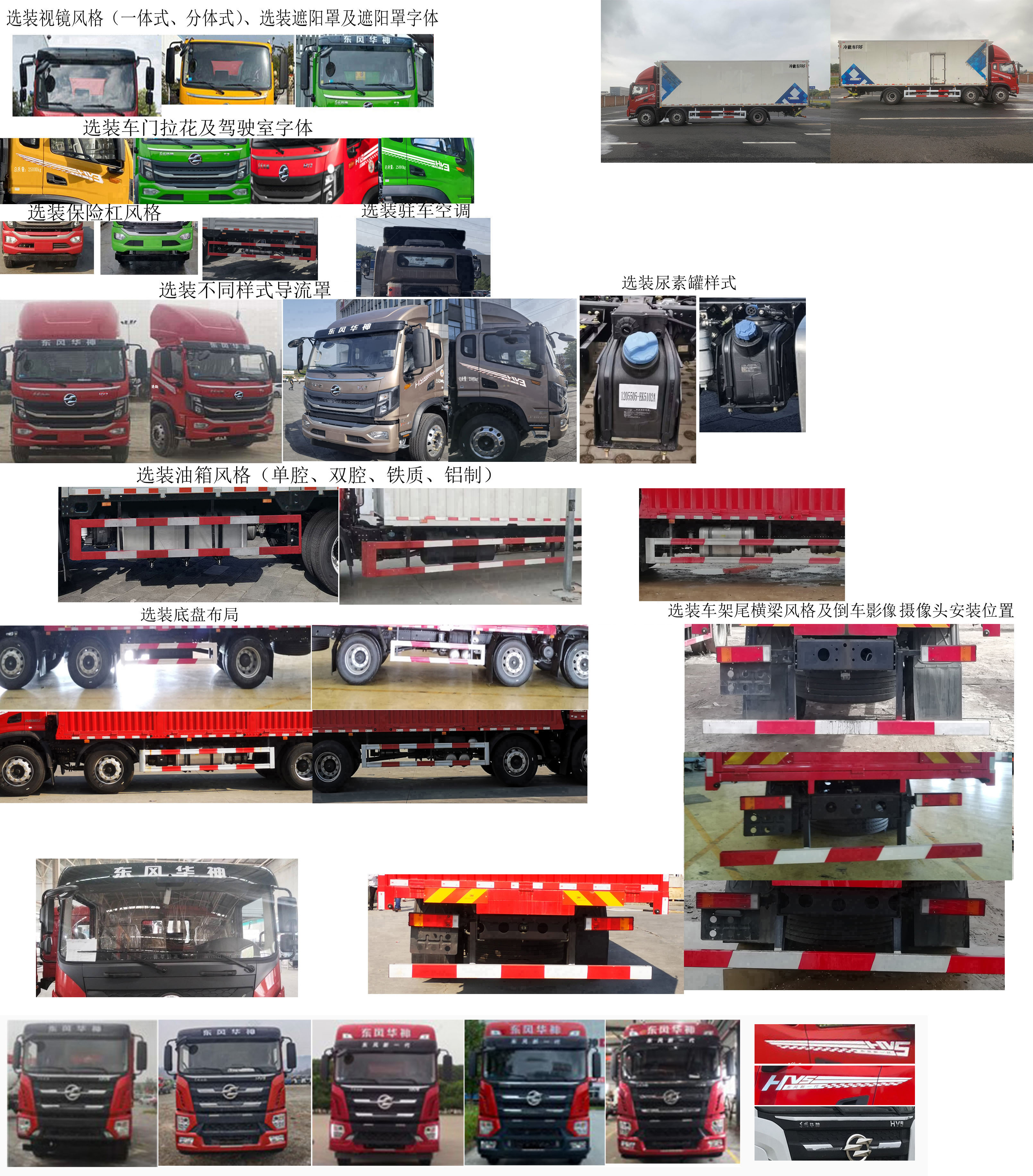华神牌DFD5253XLCL6D12冷藏车公告图片
